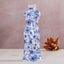 Elegant Blue and White Ceramic Mini Vases