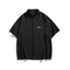 Pocket embroidery workwear short sleeved shirt men's and women's loose half sleeved shirt - Korvel