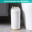 Smart Sensor Trash Can Touchless Sensor Trash Bin Trash Can with Lid Automatic Sensor Waste Basket - Korvel