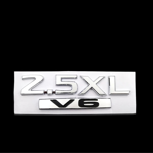 For  NISSAN  Teana  Auto Logos  Duke's rear tail logo  TEANA font  230JK-V6 English Standard  Letter labeling - Korvel