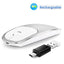 Wireless Mouse Charging Silent 2.4G Mouse Male and Female Portable Desktop Notebook Office - Korvel
