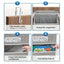 5-Shelf Hanging Storage Organizer with Anti-Tilt Design