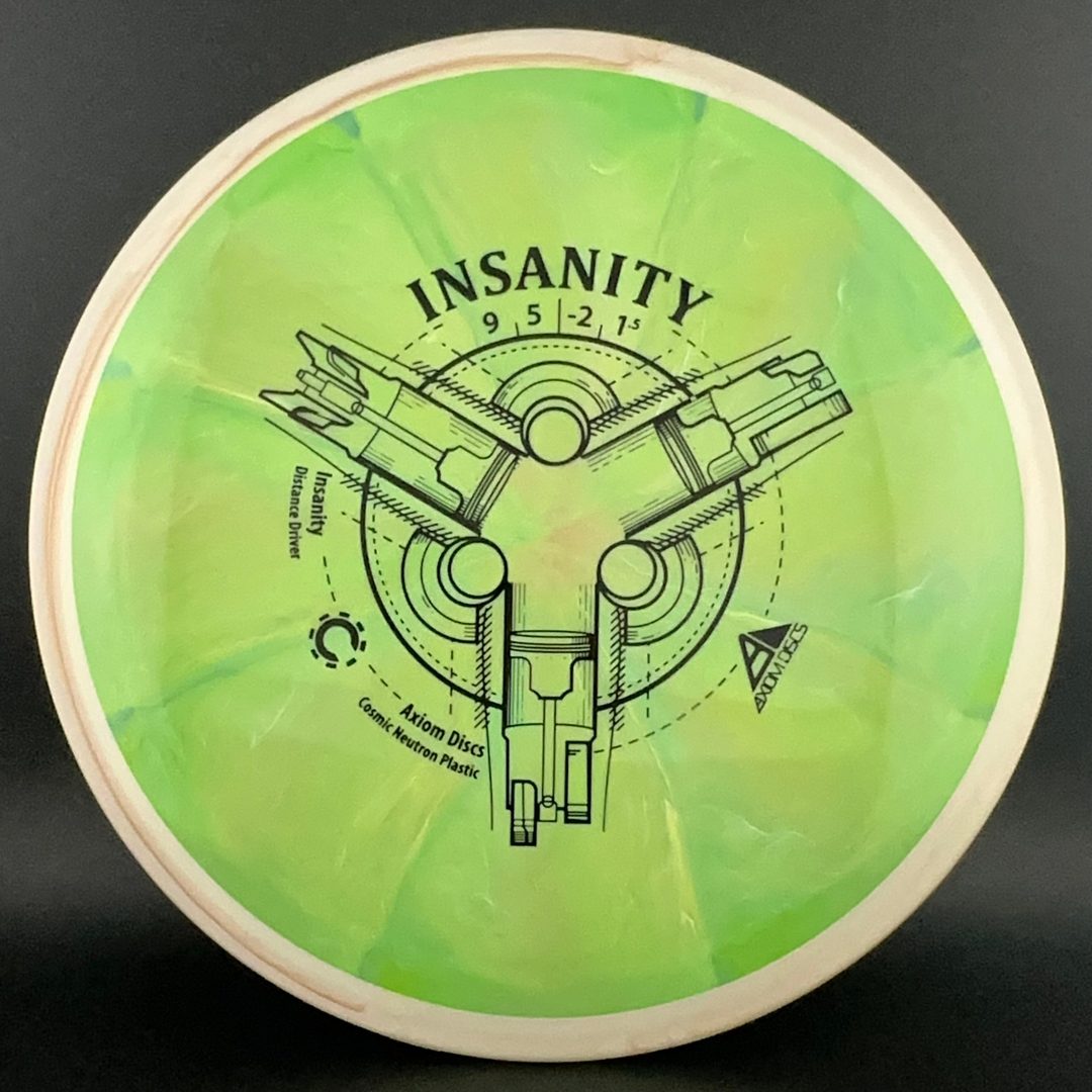 Cosmic Neutron Insanity Disc Golf Driver