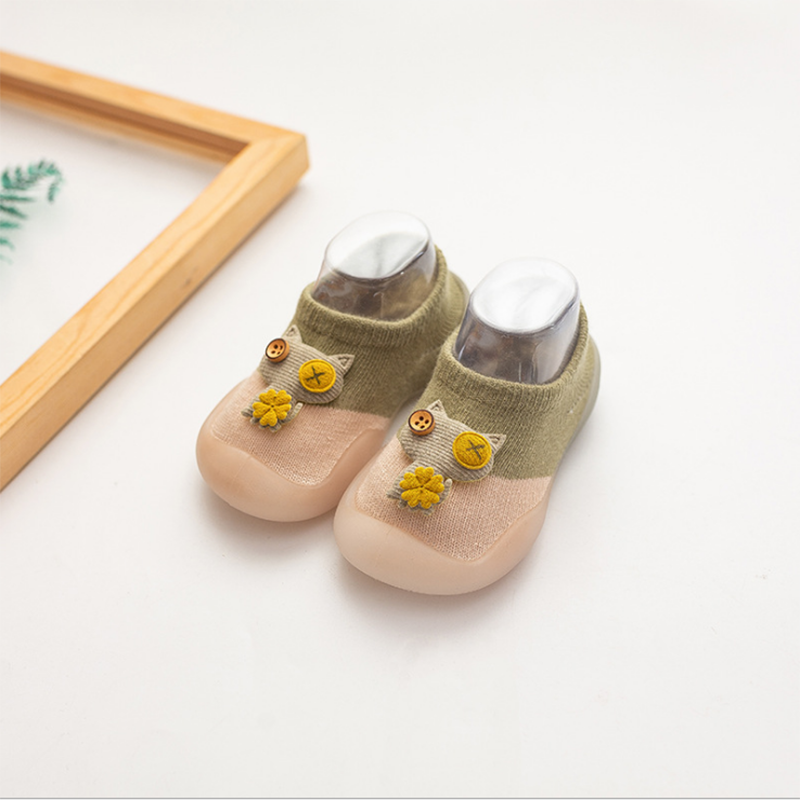 Calcetines de Suelo para Bebés y Niños Pequeños de Algodón Antideslizantes Premium