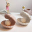 Creative Shell Night Light Bedroom Headlight Nordic Internet Celebrity Girl Heart Dream Pearl Ceramic Light Desktop Decoration - Korvel