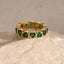 18K Gold-Plated Inlaid Zircon Ring - Korvel