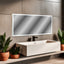 72x32 Inch LED Bathroom Mirror with 3 Color Modes