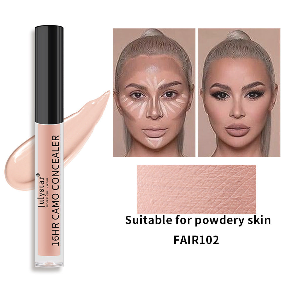 New Concealer Waterproof Non-Removal Concealer Liquid Concealer Cover Face Dark Circles Acne Marks Concealer - Korvel