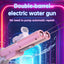 Double tube electric water gun outdoor water play and war toy - Korvel