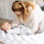All-Cotton Woven Folding Portable Crib Bionic Removable Manual Fence Three-Dimensional Protective Crib - Korvel