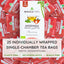 Organic Moringa Tea with Strawberry Flavor