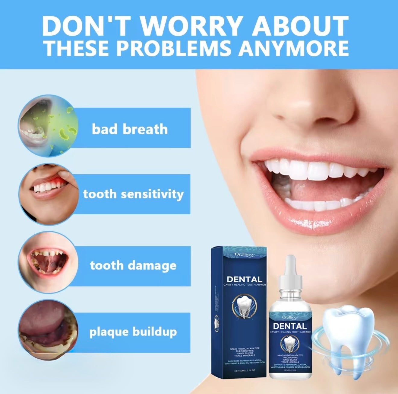 EnamelGuard Hydroxy Drops para Cuidado Oral Avanzado