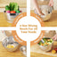 Premium Stainless Steel Mixing Bowl with Lid