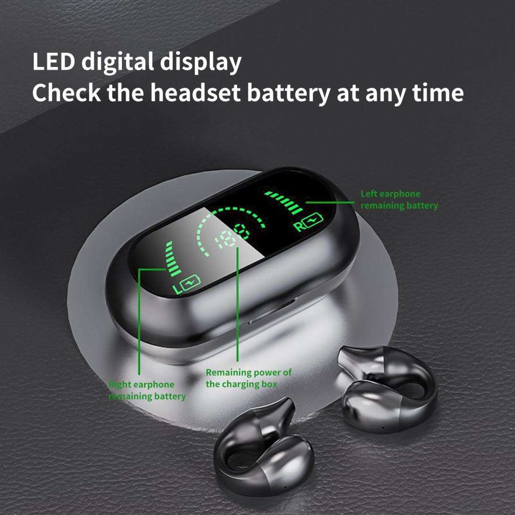 The New S03 Wireless Bluetooth Headset 5.2 Binaural Not In-Ear Type Sports Calls High Quality Private Mode Universal - Korvel