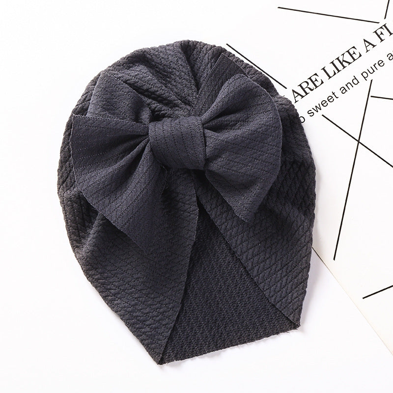 Chapeau pour bébé à double nœud Pit Strip - Bonnet chaud en pneu indien
