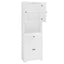 Elegant Tall Bathroom Cabinet with Ample Storage Space