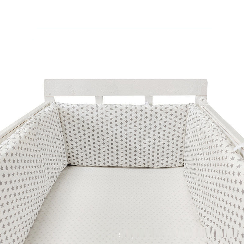 Baby Four Seasons Bed Fence Baby Children Anti fall Cotton Bed Fence Cotton Baby Bed Protective Fence - Korvel