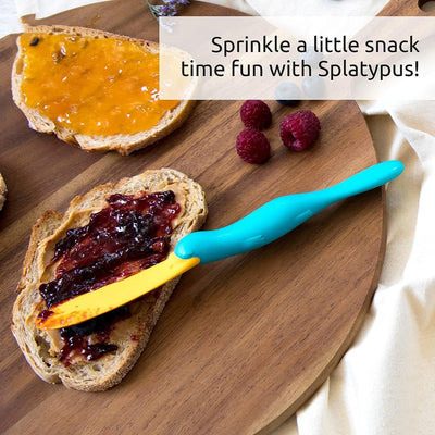 Silicone platypus toast spreading stick creative bread pie spreading knife seasoning brush cheese butter scraper - Korvel