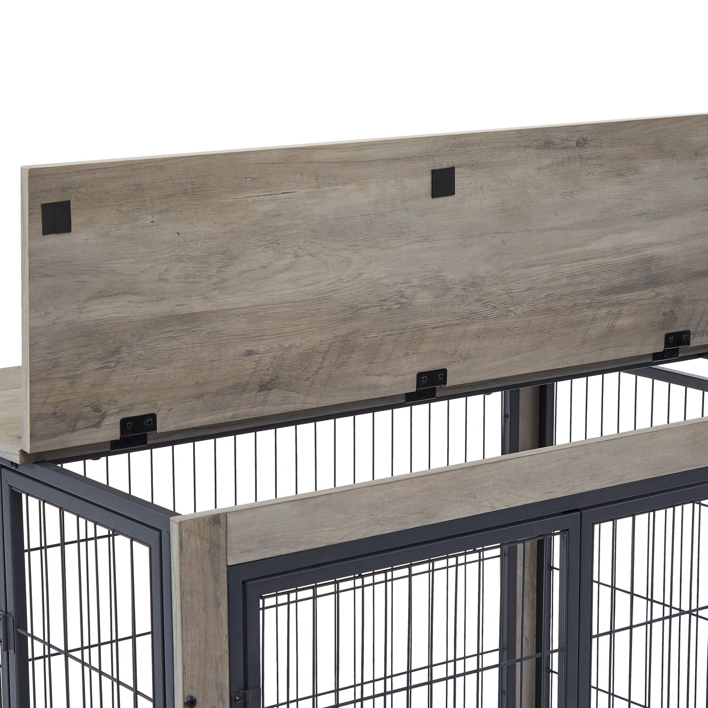 Table d'appoint pour chien de style mobilier sur roues