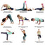 Yoga Stretch Strap Belt 8-shaped Women Pull Up Bands Belt Rope for Wrist Training Gym Pilates Physical Therapy Fitness Equipment - Korvel