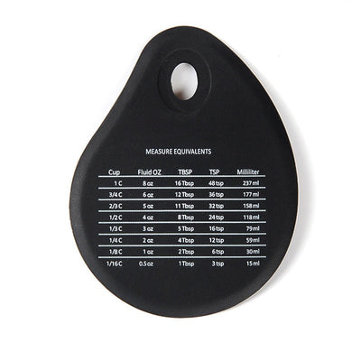 Silicone integrated scraper with baking comparison table handheld cake scraper baking tool - Korvel