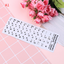 Russian Keyboard Cover Stickers For Mac Book Laptop PC Keyboard Computer Standard Letter Layout Keyboard Covers - Korvel