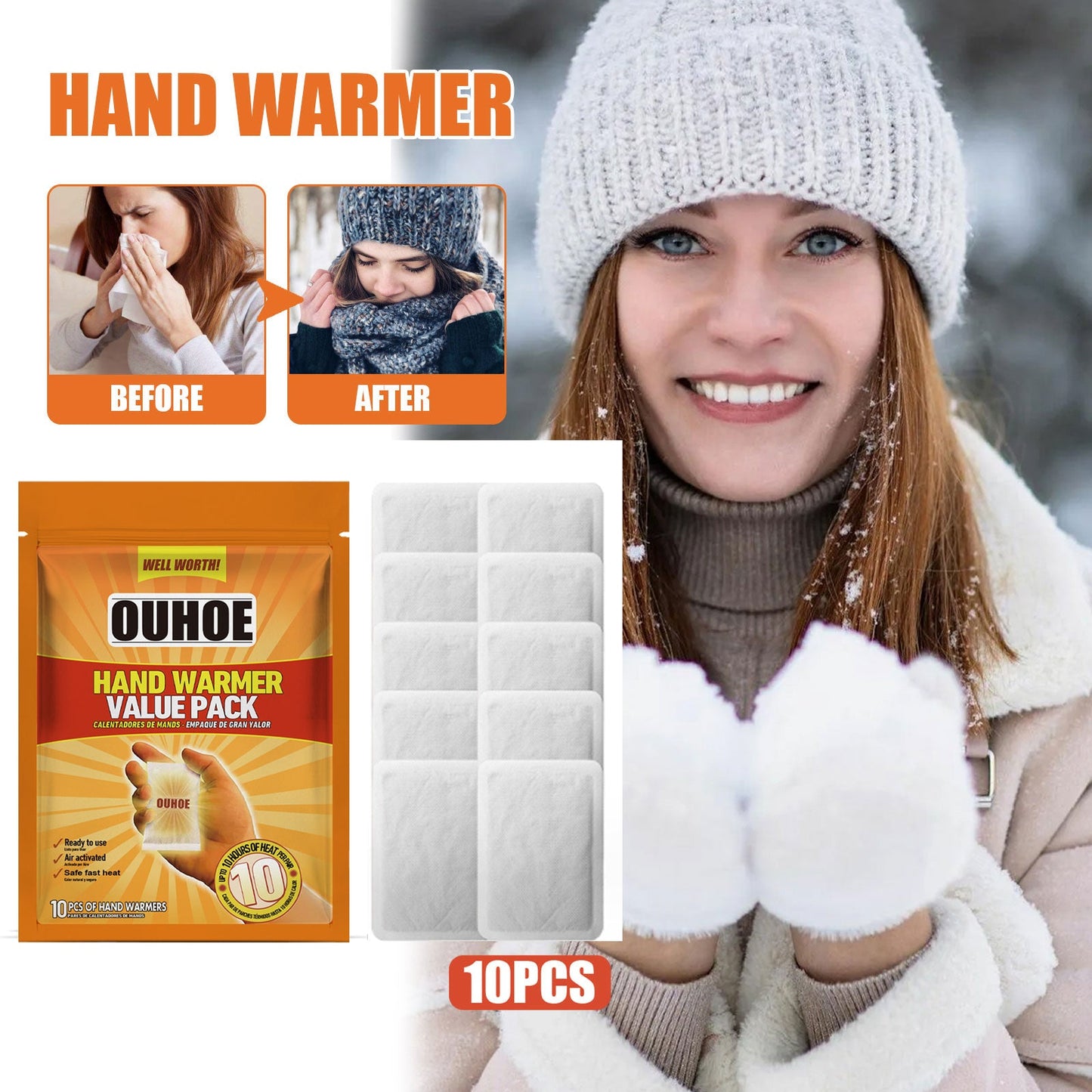 Portable Hand Warmer Value Pack for Outdoor Comfort