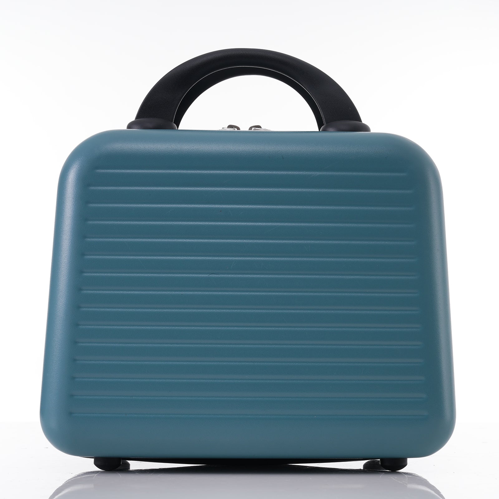 Carry-on Luggage 20 Inch Front Open Luggage Lightweight Suitcase with Front Pocket and USB Port, 1 Portable Carrying Case  Blue - Korvel