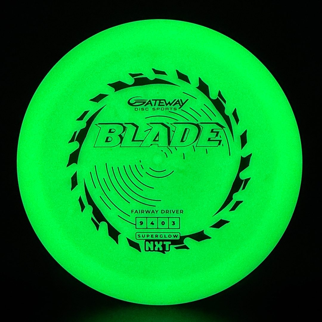 NXT Superglow Blade Disc Golf Driver