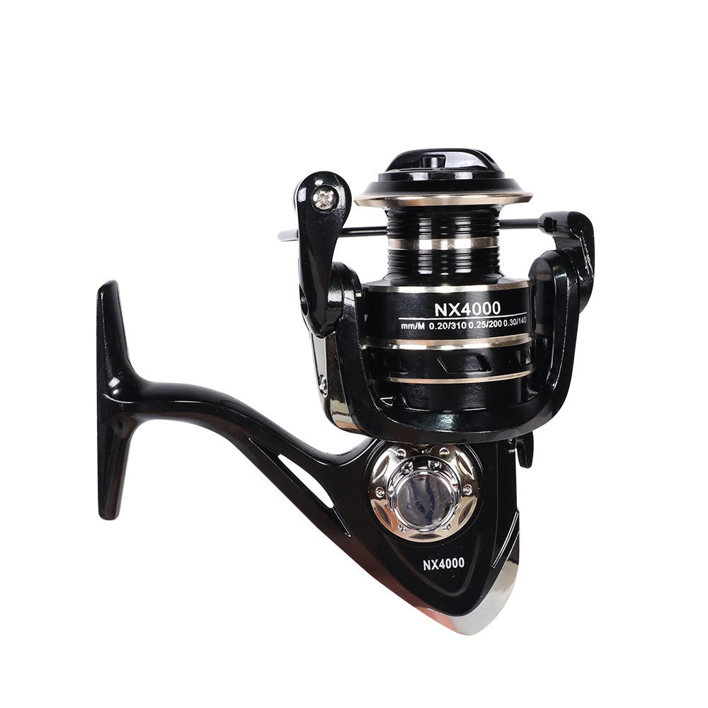 Universal NX fishing vessel, long range fishing rod and fishing line wheel, universal all metal spinning wheel, Luya - Korvel