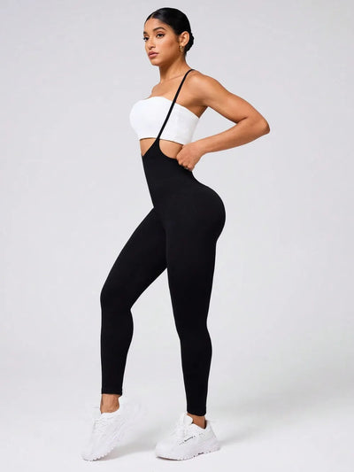 Crisscross Spaghetti Strap Jumpsuit - Korvel