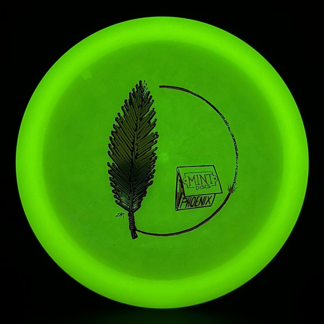 Nocturnal Phoenix - Third Run Disc Golf Driver