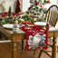 Owl Linen Table Runner for Festive Dining
