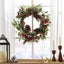 22" Berry, Eucalyptus, and Pinecone Wreath