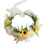 Diadema de Flores con Rosa Grande para Looks Elegantes