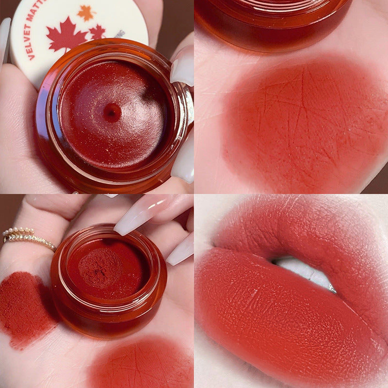 QIBEST Air Matte Lip Mud - Glase de Labios Waxy Suave