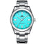 Luxury Automatic Watch for Men - Colorful Stainless Steel 41mm