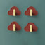 Light Luxury Paste Cloud Sticky Hook Strong Viscose Punch-Free Hook Wall Hanging Traceless Hook Key Hook 4pcs - Korvel