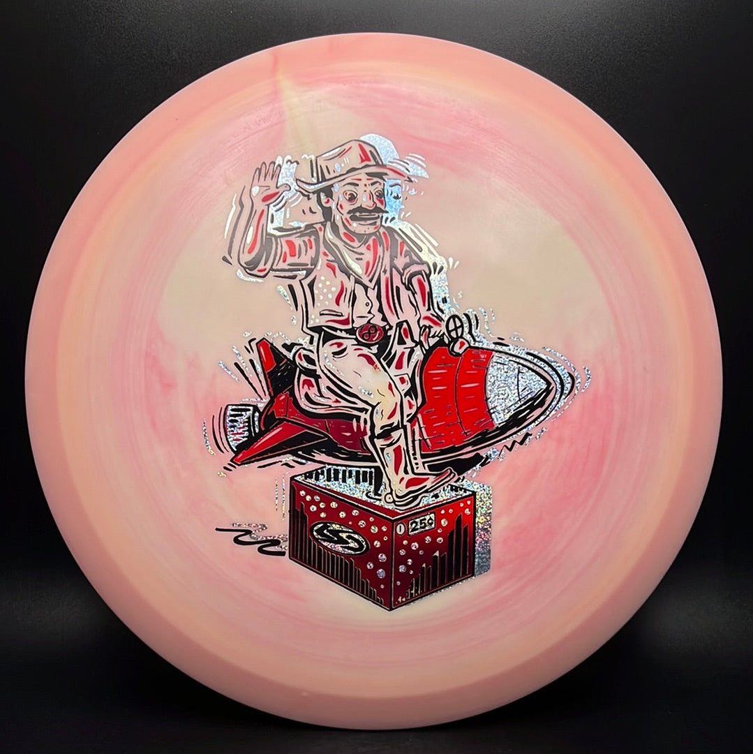 Bravo Mockingbird - Ride Em Rocket Cowboy Triple Foil Disc