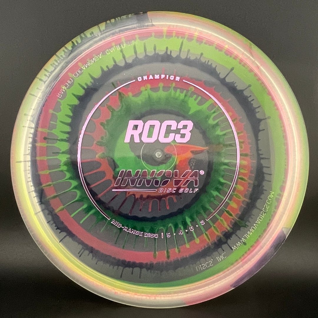 Disque de golf I-Dye Champion Roc3