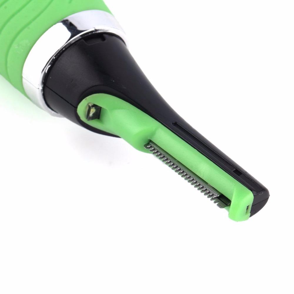 Micro Precision Trimmer with LED Light for Eyebrows, Ears, and Nose
