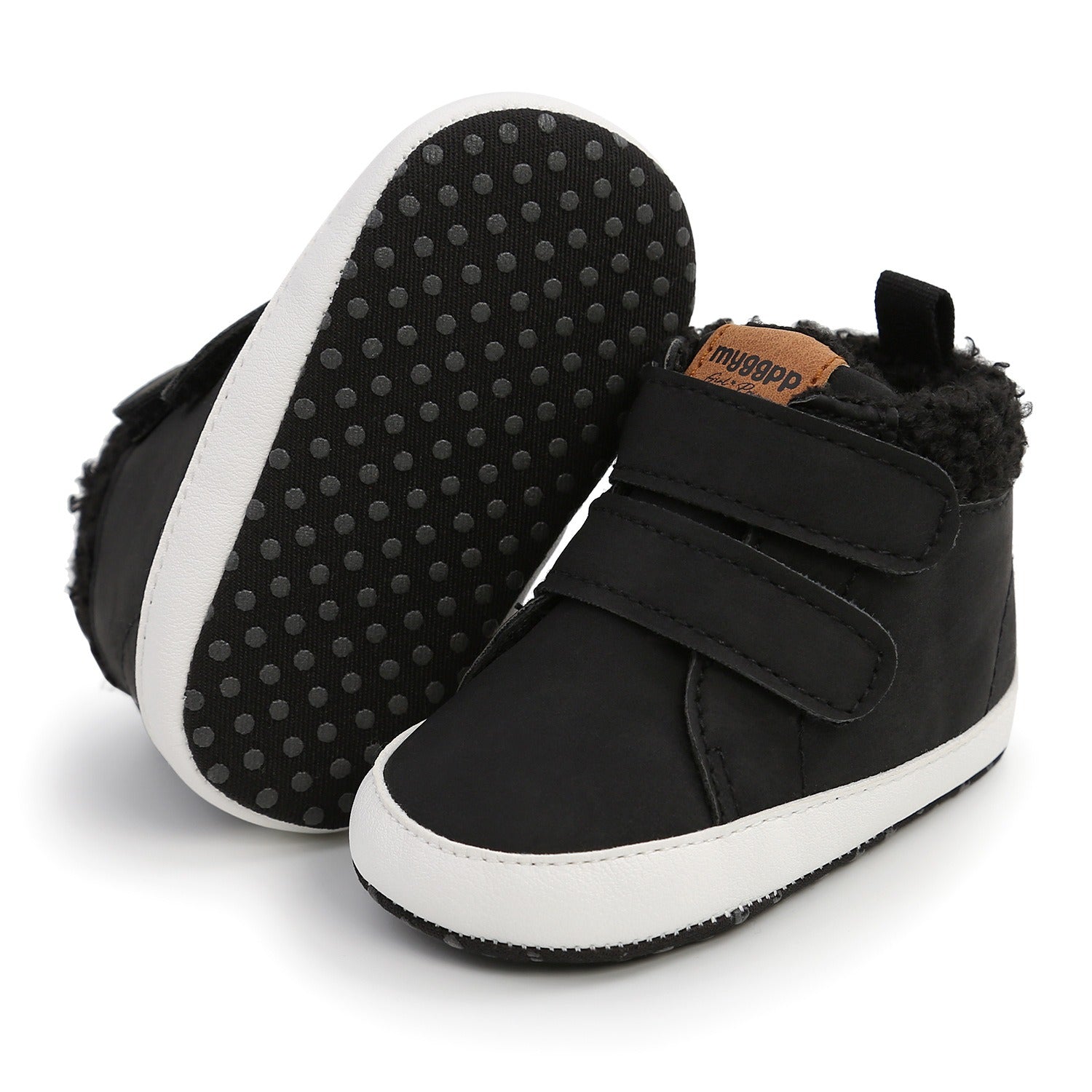 High Top Autumn And Winter Baby Shoes Baby Shoes Walking Shoes Warm Shoes M2035 - Korvel