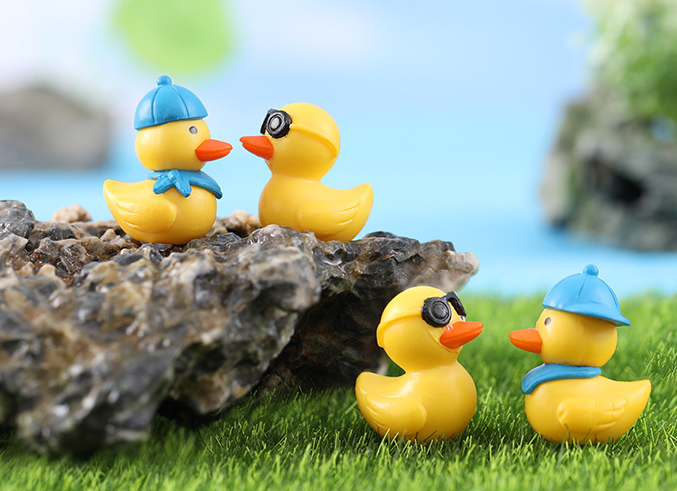 Bryophyte Miniature Landscapes, Succulent Plant Decorations, Doll Figurines, Travel Duck Souvenirs, DIY Material Kits - Korvel