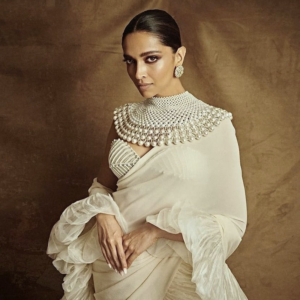 Bridal Shoulder Necklace Fashion Body Chain Pearls Beaded Women Layered Choker Wedding Accessories - Korvel