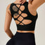 Crisscross Cropped Active Tank - Korvel