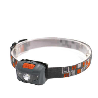 R3 + 2LED 800 Lumens 4 Modes Mini Headlamp Outdoor Headlight Waterproof  Lantern Use AAA Battery - Korvel