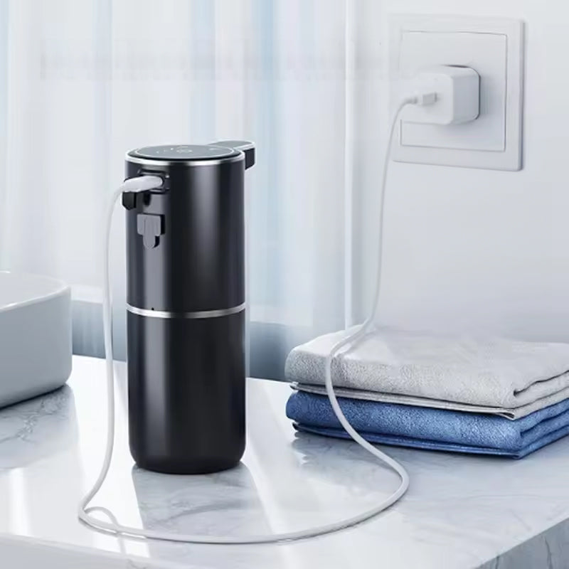 Touchless Sensor Soap Dispenser for Bathroom & Kitchen. Offers Foam and Liquid Modes. - Korvel