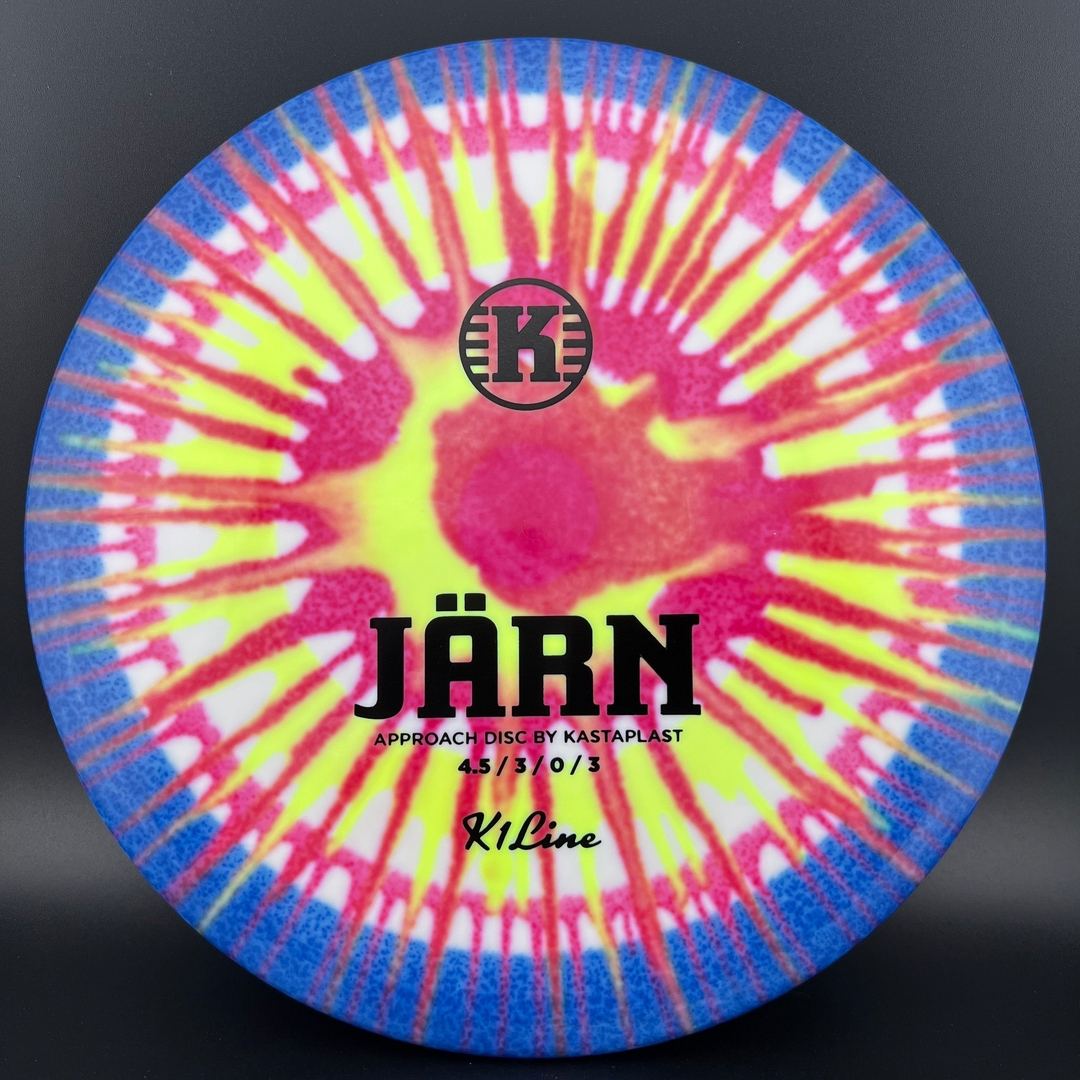 K1 Jarn - 2022 Stickered Run - Dyed Disc Golf Disc