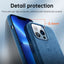 Italian Alcantara Case for iPhone 15 Pro Max Business Leather Phone Back Cover for iPhone 13 Pro Max Magnets - Korvel