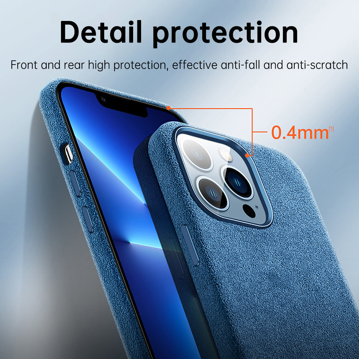 Italian Alcantara Case for iPhone 15 Pro Max Business Leather Phone Back Cover for iPhone 13 Pro Max Magnets - Korvel